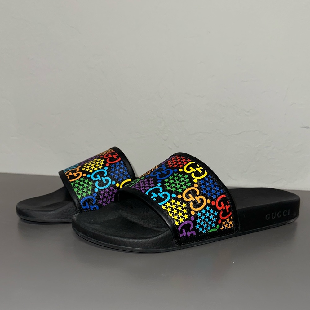 Gucci Psychedelic Slides - Picture 2 of 3